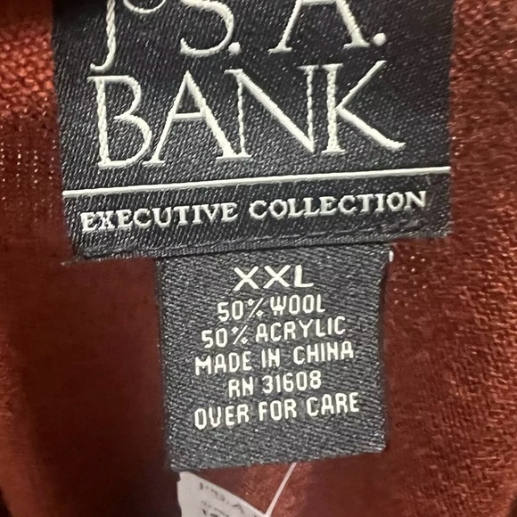 Jos A Bank Mens Sweater Executive Collection Size XXL - Picture 3 of 3